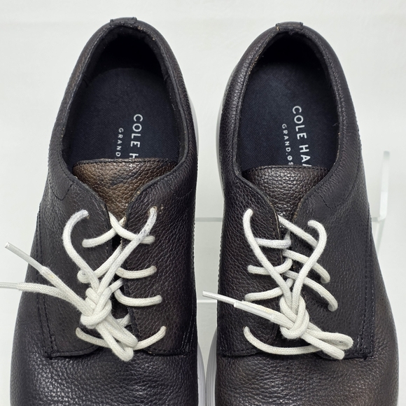 Cole Haan Grand Tour Oxford Java/Cobblestone Plain Toe Men’s Size 12 M Pre-owned
